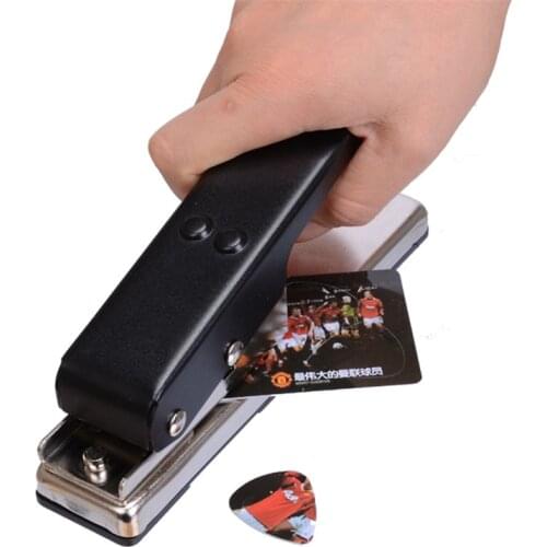 DIY Guitar Pick Punch Pick Maker Diy Pick Cutter Tools Black