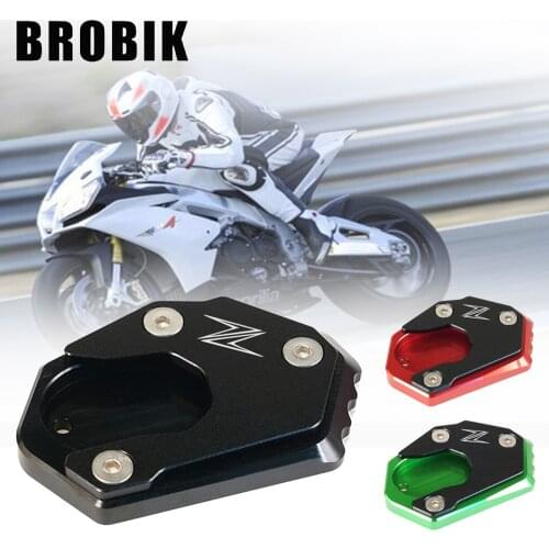 For Kawasaki ER-6N ER6N Z650 Z900 Z900RS Z1000 Z1000SX Motorcycle Accessories Kickstand Side Stand Extension Foot Pad Support