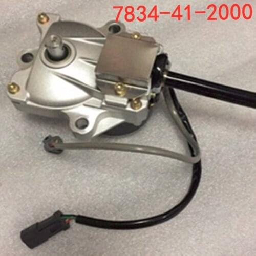 7834-41-2000 7834-41-2002 7834-41-3003 PC200-7 excavator throttle motor stepper motor for Komatsu governor motor