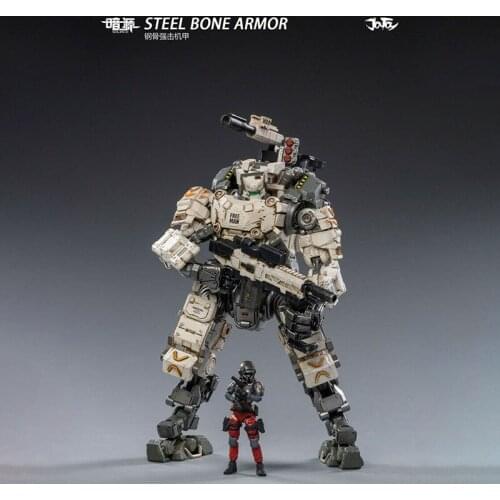 JOYTOY JT0685 1/25 Scale Steel Bone Armor Soldier Action Figure Model Toys for Fans Collection In Stock