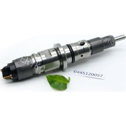 ERIKC Genuine Fuel Injector Nozzle Part 0445120057 Common Rail Diesel Injection Spray 0445 120 057 for IVECO NEW HOLLAND 2854608