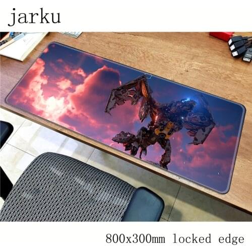Horizon zero dawn mousepad gamer 800x300X3MM gaming mouse pad Mass pattern notebook pc accessories laptop padmouse ergonomic mat