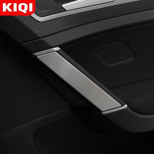 KIQI Stainless Steel Car Styling Interior Window Door Panel Trim Cover Strip for Volkswagen VW Golf 7 MK7 VII MK7.5 2012 - 2019