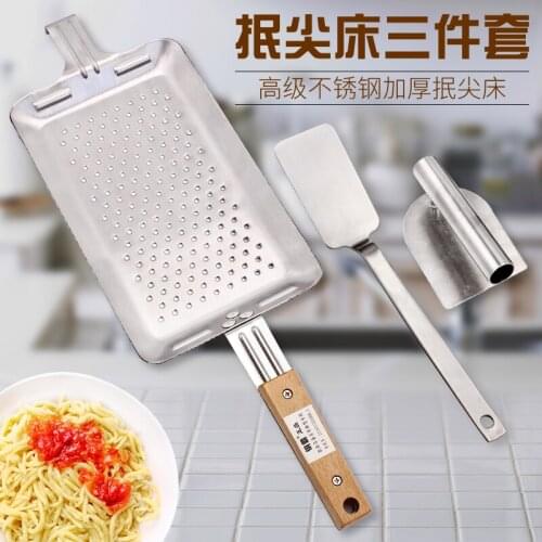 China Shanxi features noodle tainless steel pea noodles maker DIY manual kitchen tool household restaurant