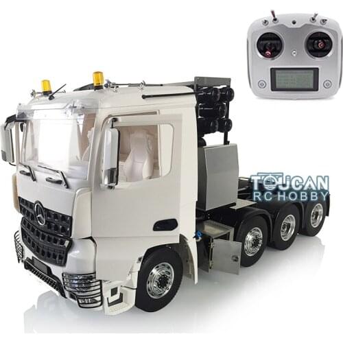 LESU 1/14 RC Metal Truck Chassis Radio Sound Light Hercul Arco 3363 Cabin THZH0747-SMT3
