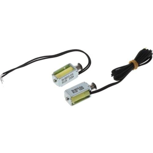 Micro Mini Solenoid Valve Electromagnet Open Frame DC 12V Push-Pull Type Magnet 53CA