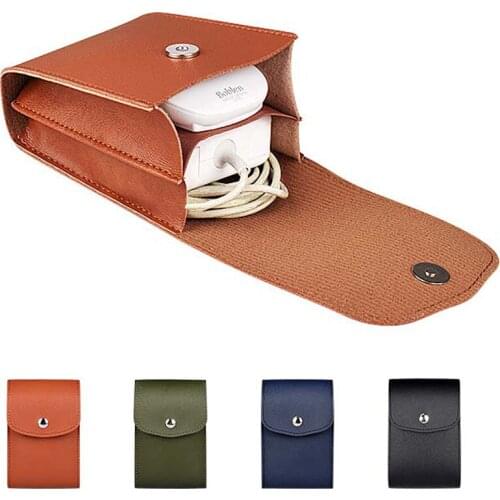 Multifunction Travel PU Digital Storage Bags Power Bank Storage Empty Organizer Earphone USB Data Cable Pouch bag Mouse Case