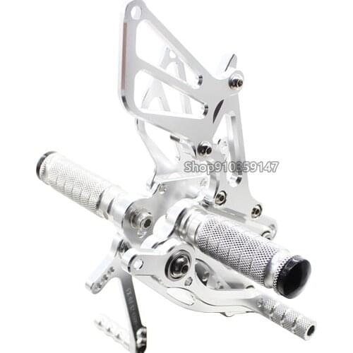 Motorcycle Adjustable Rearsets Foot Pegs Footrest for HONDA CBR600RR 2003-2006 2004 2005