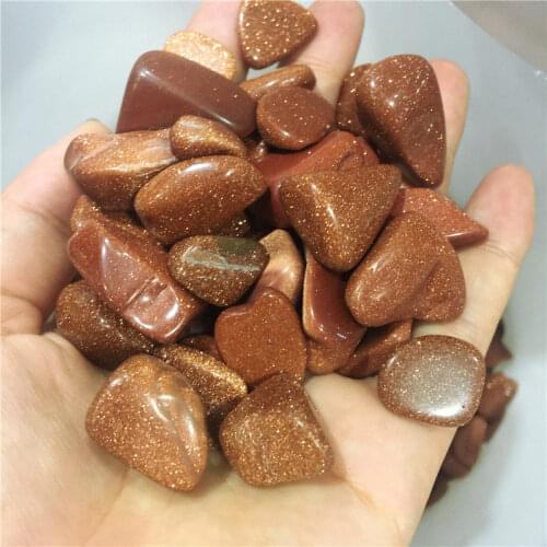 100g Natural Golden sand stone Larger particles Quartz Crystal Wand Points Healing Gemstone Wand feng shui crystals