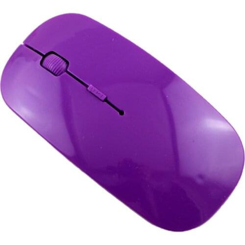 Rechargeable Wireless Mouse Ultra Thin Silent USB Optical Mice 2.4GHz Computer Wireless Mouse For PC Laptop