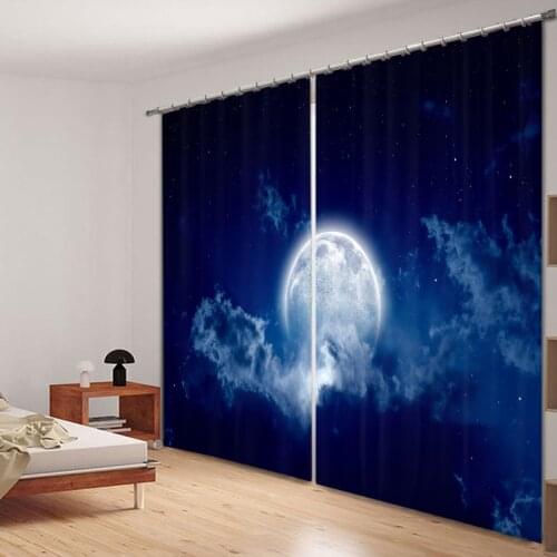 Customized Lavender Luxury 3D Blackout Window Curtain Drapes For Living room Bed room Hotel Wall Tapestry Cortinas