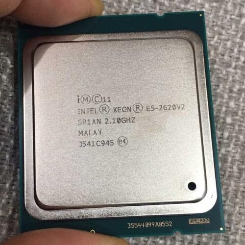 Intel Xeon E5 2620 v2 E5-2620V2 E5 2620v2 2.1 GHz Six-Core Twelve-Thread CPU Processor 15M 80W LGA 2011 suitable X79
