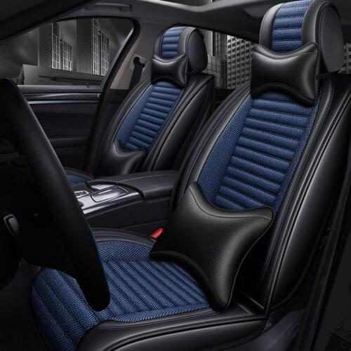 Universal car seat cover for bmw e46 e53 e60 e70 e82 e84 x1 e87 e90 e91 e92 f10 5series of 2006 2005 2004 2003 auto accessorie