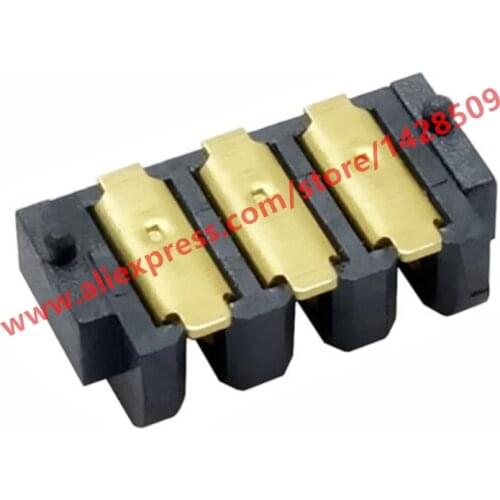 10pcs 3-pin Battery Connector 3V High Curent 2.0mm Pitch Famale Interface Junctor For Intelligent Camera Interphone