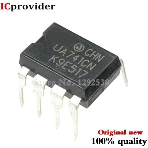 10PCS LM741CN UA741CN LM741 DIP8 DIP Operational Amplifier LM741C new original