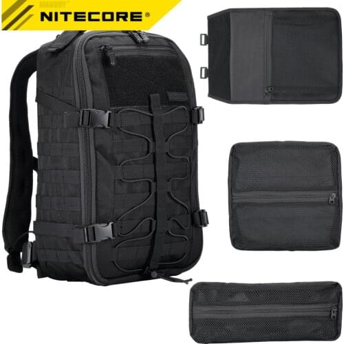 2021 nitecore BP25 25L 4 Sides MOLLE System Modules Gear Equipment Outdoor Multi-purpose Wear-proof Nylon Backpack free shipping