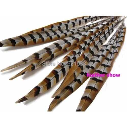 50Pcs/lot!12-14inches 30-35cm long Pheasant Tail Feathers,NATURAL Reeves Venery Pheasant Tail Feathers