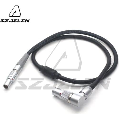 ARRI cforce RF/ cRRO camin CAM 7-pin to Rotating elbow EXT 6 pin for ALEXA MINI AMIRA SUN/STOP cable