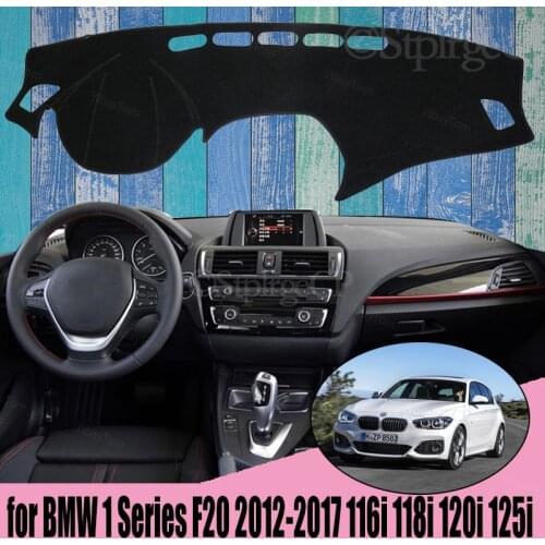 For BMW 1 Series F20 2012-2017 116i 118i 120i 125i Car Styling Covers Dashmat Dash Mat Sun Shade Dashboard Cover Capter