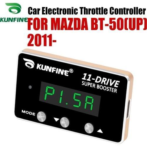 KUNFINE Car Electronic Throttle Controller Racing Accelerator Potent Booster For MAZDA BT-50(UP) 2011-After Tuning Parts