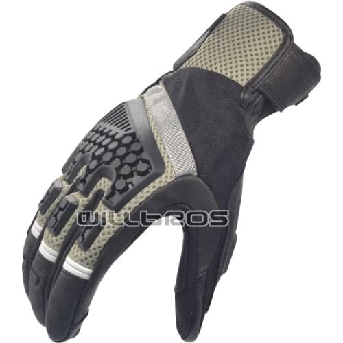 3 Trial Glove Motocross Locomotive MTB BMX ATV Bike Riding Cycling Trour Travel Moto Leather Gloves