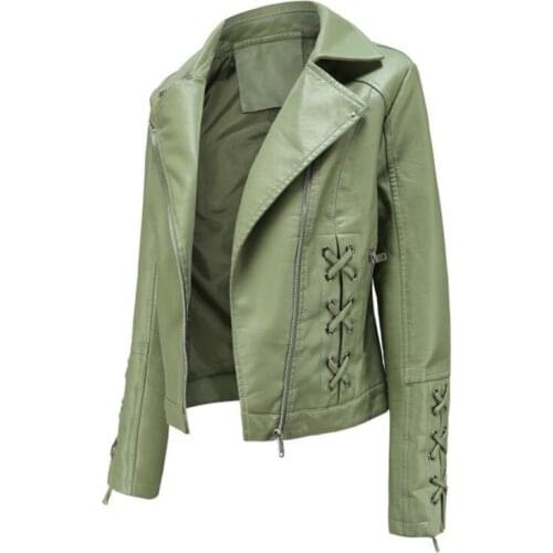 Women Jackets PU jacket prevalent fashion women Leather Jackets Coats outdoors Biker Jacket PU Leather Jackets