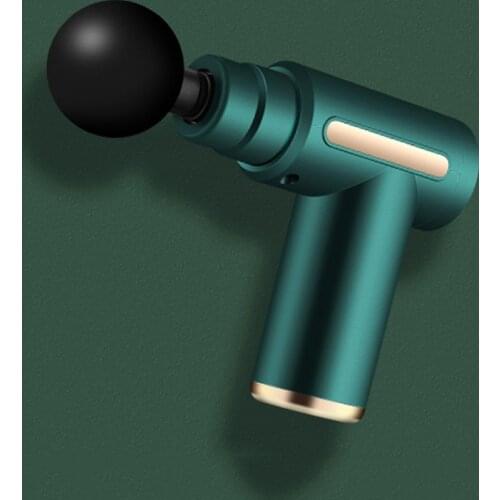 Mini Fascial Massage Gun Deep Muscle Massager Muscle Pain Body Neck Massage Exercising Relaxation Slimming Shaping USB Charge