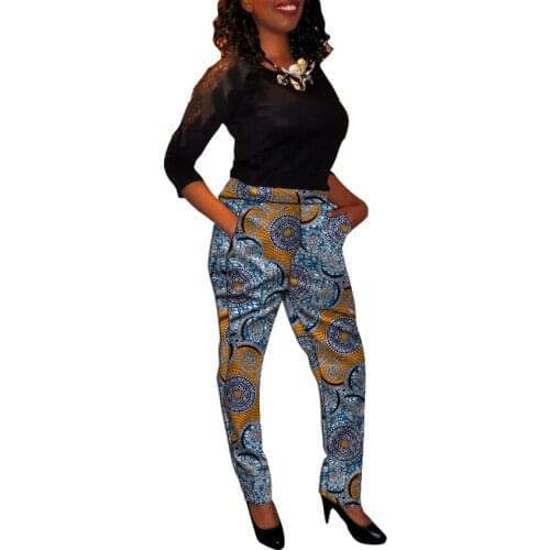 African Fashion Womens Trousers Dashiki Print Pants Ankara Outfit Custom Made By Trend Patterns Fabrics