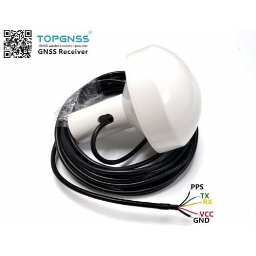 PPS timing module GNSS GPS GLONASS receiver 12V RS232 protocol, marine timing Industrial control applications 4800 baud rat