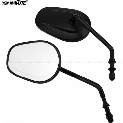 Motorcycle 8mm 10mm Billet Aluminum Alloy Black Rear View Side Mirrors For Aprlia MANA850 Shiver 900 TUONO V4 1100 RR/FACTORY