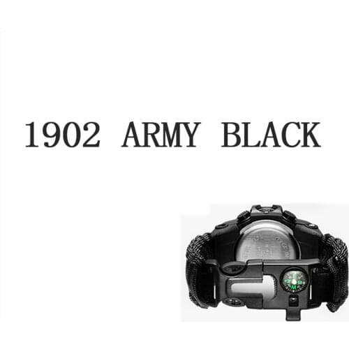 ADDIES Military Sports Watch Mens Compass Waterproof Chronograph Men LED Digital Quartz Double Display Watch Relogio Masculino