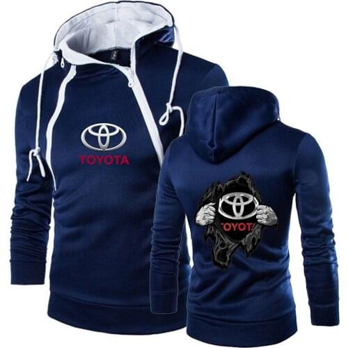 2021 New Men Toyota TRD Logo Harajuku Style Leisure Pullover Hoodie Hooded Sweatshirt Classic Tracksuit Warm Slim Customize Tops