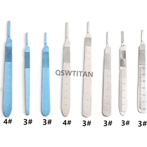 Ophthalmic Blade Handle Bard-parker blade handles stainless steel ophthalmic surgical instrument