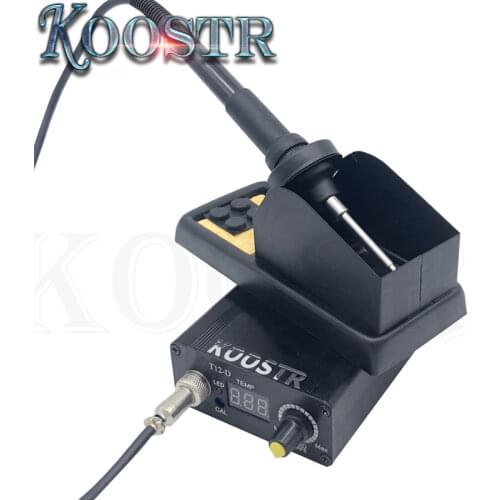 Soldering Station With Adapter 24V 3A Solder T12 Iron Tip Finished Portable Machine Soldering Stations Welding Tool+1PCS T12-K