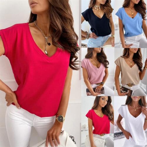 PHI PHI STAR Women's Cotton T-Shirts