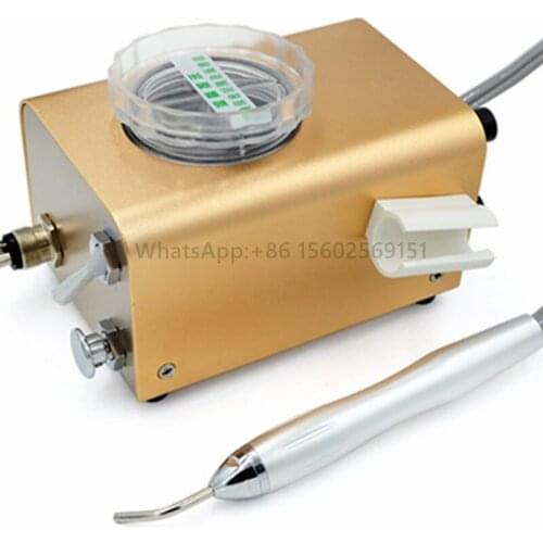 Gold Dental Miro Portable Cleaning Air Water Prophy Polishing Sandblasting Machine for Dentist 2/4 hole