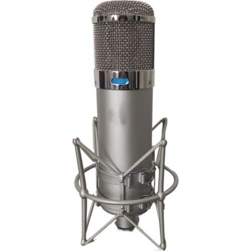 60mm Wide Steel Shockproof Frame Condenser Mount U47 Microphone Shock Mount HTT47 Spray Windscreen Mesh Guard for Telefunken NM