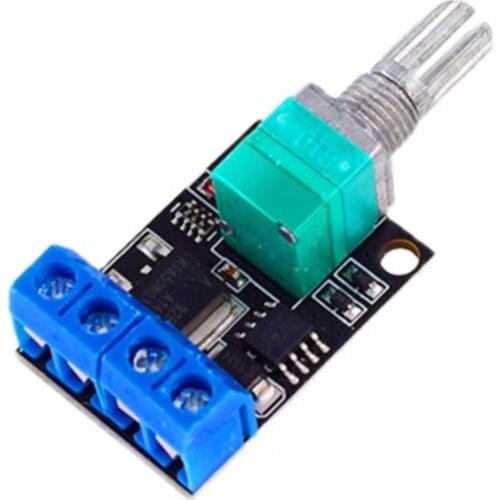 10A 5V -16V DC Motor Speed Control PWM Potentiometer Governor Speed Regulation Board LED Dimming Ultra High Linearity Band
