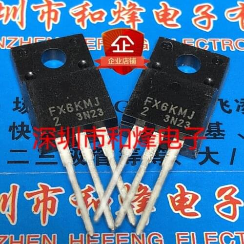 10PCS FX6KMJ-2 TO-220F -100V -6A 100% New&original