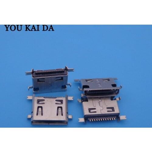 2pcs Micro USB 12pin B type Female Connector For Mobile Phone Micro USB Jack Connector 12 pin Charging Socket