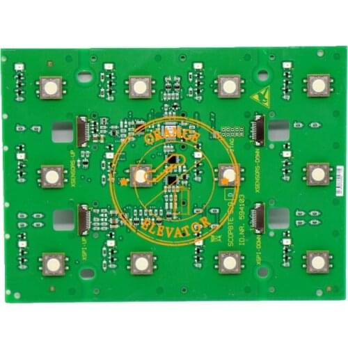 594103 3300 Elevator Car Button Board Mechanical Control Panel Button Board