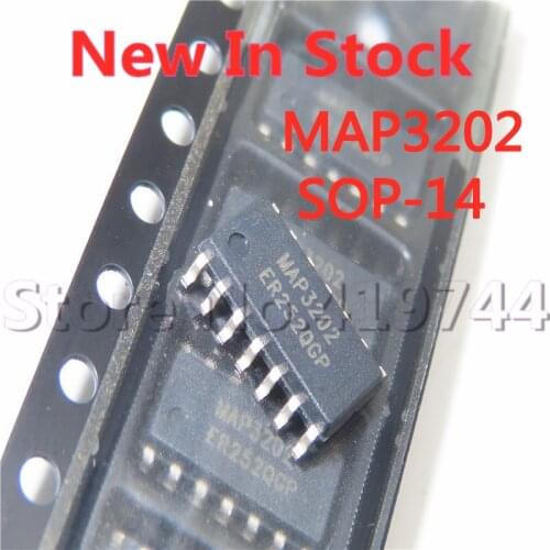 5PCS/LOT MAP3202SIRH MAP3202 SOP-14 SMD LCD power chip IC NEW In Stock