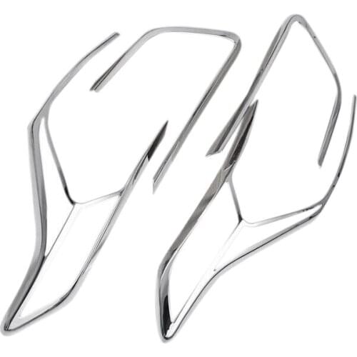 Car Rear Lamp Shade Decorative Cover Tail Lamp Frame Rear Fog Lamp Frame for Hyundai Cantus Creta Ix25 2014-2019