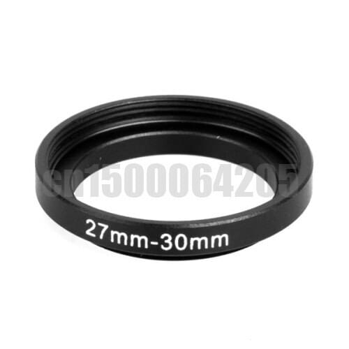 Free shipping 2ps Black Step Up Filter Ring 27mm to 30mm 27mm -30mm 27-30mm