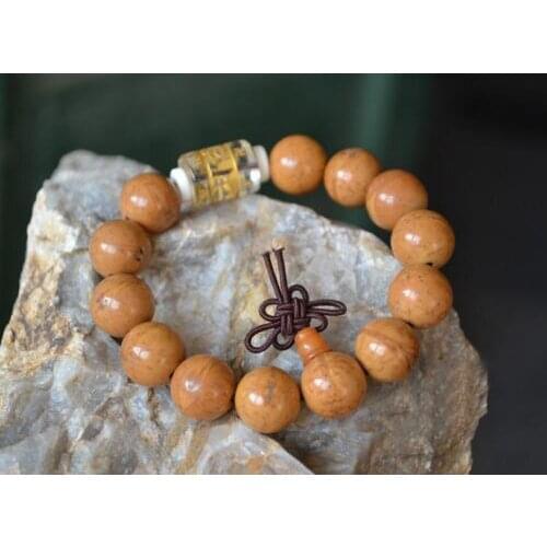 12-14mm Phoenix eyes Bodhi Beads Tibet Buddhism Bracelet