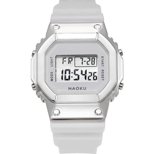 Womens Bracelets Digital Wrist Watches for Girls Sport Watch Electronic Clock Lover Watches Alarm Clock montre homme zegarek