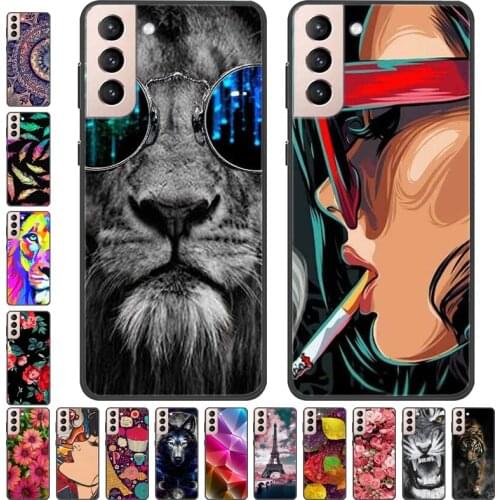 For Samsung S21 Plus Case Cool Fashion Bumper Cute Case for Samsung Galaxy S21 Ultra Phone Cover S 21 Plus 5G Soft Silicone Case
