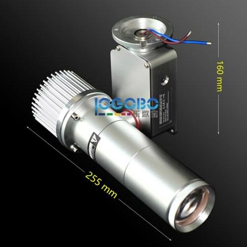 Decorative Led Custom Sign Lighting 20W Gobo Logo Projector Lights for Company Logos Display or Event Mood Effect, Free Shipping