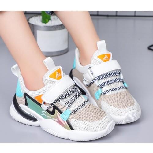 Children Walking Shoes Fashion Sports Shoes for Girls Breathable Mesh Casual Sneakers Boys Kids Sneakers Shoes Chaussure Enfant