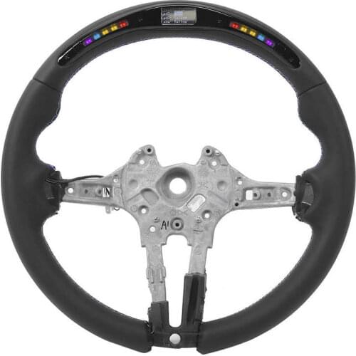 For M Performance Nappa Leather LED Race Digital Display Steering Wheel Fit for M3 F80 M4 M2 F20 F22 F32 F30 M Sport 2013-2020